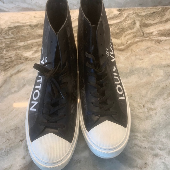 Size 12 Louis Vuitton Chucks (mint) - Picture 1 of 3